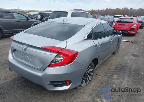 2017 Honda Civic Ex из США, поврежденный, VIN 19XFC2F73HE001521